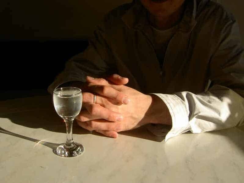 When you drink even small doses of strong alcohol daily, a person develops alcohol dependence